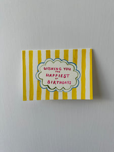 Handpainted Birthday Cards